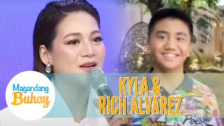 Kyla receives a birthday greeting from Toby | Magandang Buhay