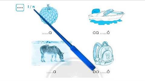 Tiếng Việt Lớp 1 Tuần 4 Thực hành