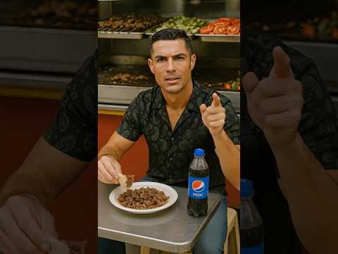 كريستيانو رونالدو على عربية كبدة شوف اللي حصل