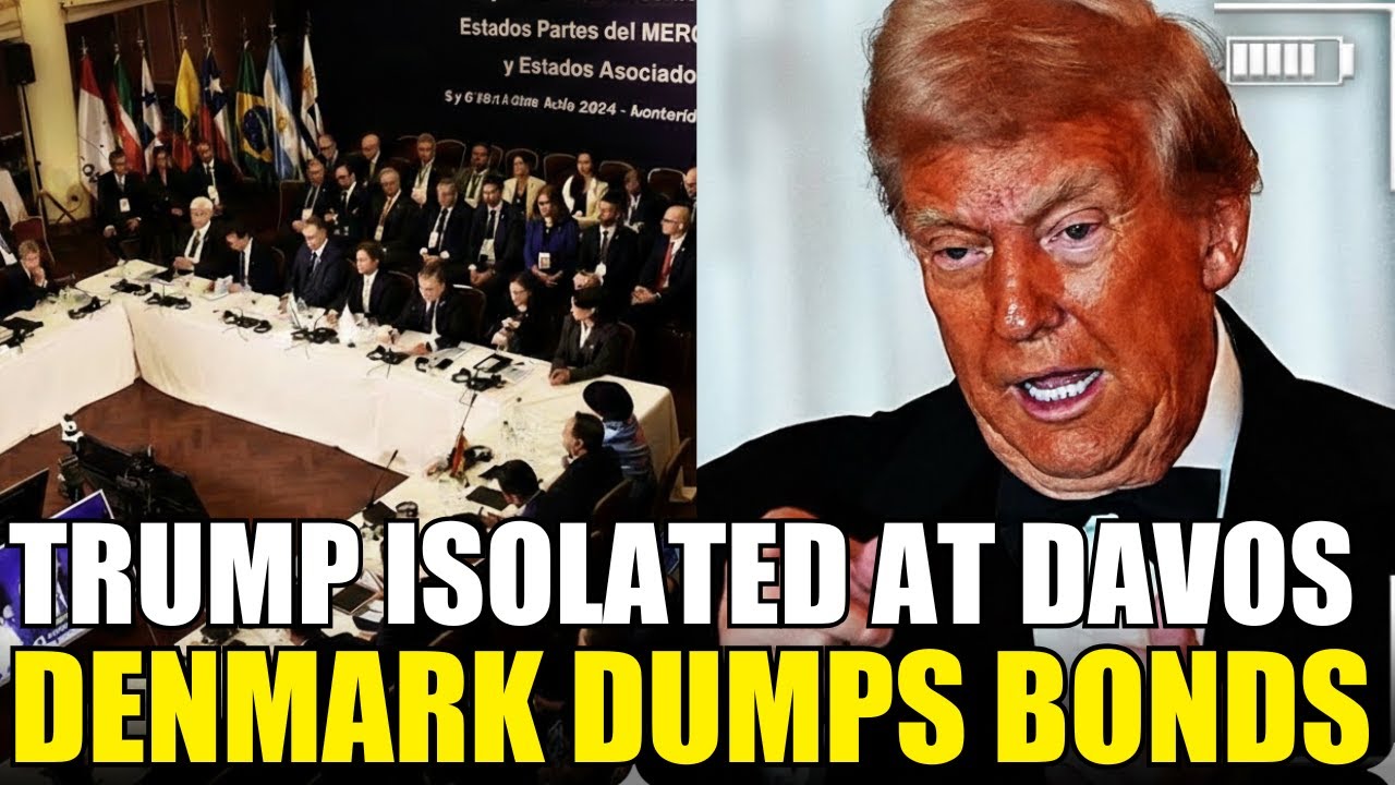 BREAKING: Trump Isolated at Davos as Denmark Dumps US Bonds - Crisis
