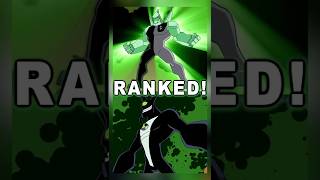 Ben 10 Transformations Ranked Worst to Best! #ben10 #ranked #fyp