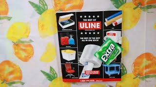 Uline Page Turning ASMR Extra Chewing Gum Sounds