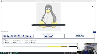 Inkstitch - from image to embroidery file with Tux