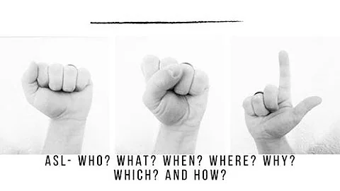 ASL - WH words