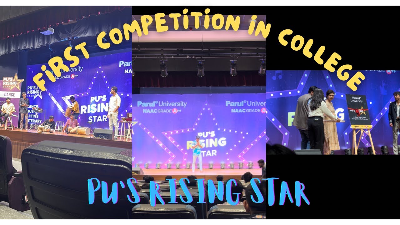 Pu’s rising star ⭐️ | Dance | Parul University