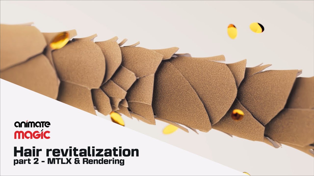 Hair Revitalization Effect in Houdini - pt. 2 MTLX and Rendering - YouTube
