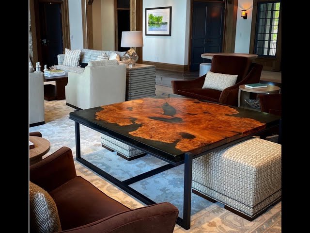 Making of the Maple Burl Coffee Table