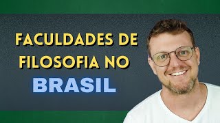 5 MELHORES faculdades de FILOSOFIA do Brasil
