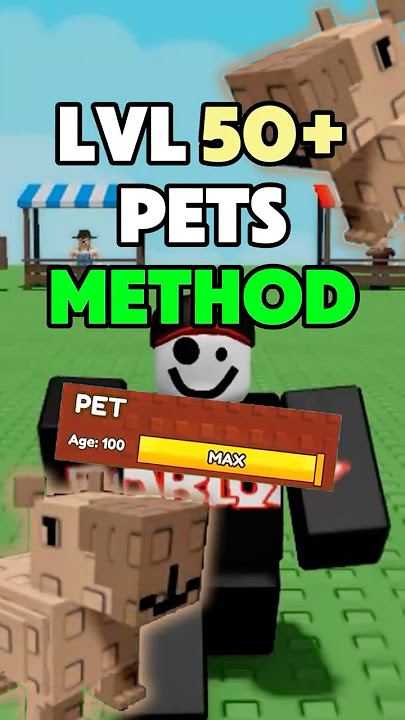 *NEW* FASTEST METHOD To Level Up Your Pets π± #growagarden #roblox
