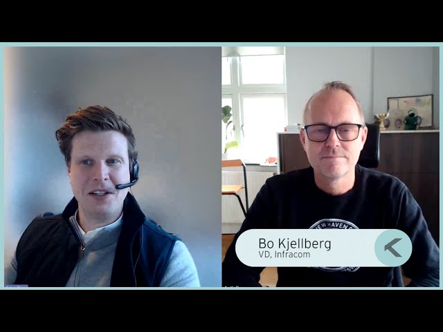 Infracom: VD-intervju med Bo Kjellberg angående förvärvet av QSi Sweden
