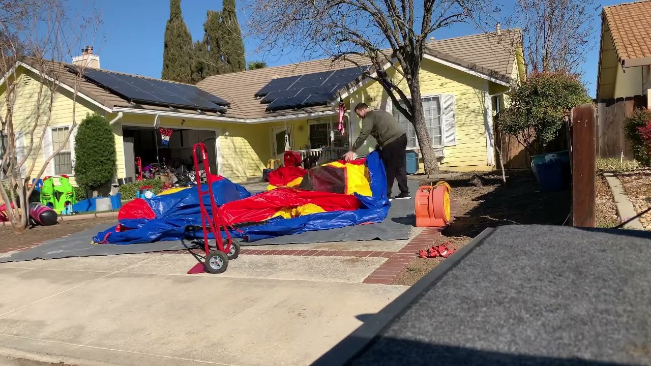 13x13 Bounce House delivery 🕷