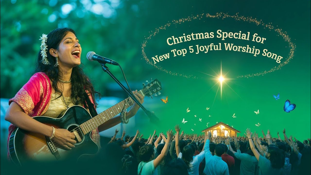Top 5 Christmas Special For Energetic New Hindi Joyful Worship Song ✨🎄🎁✝️