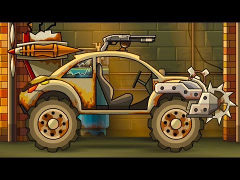 Легковая МАШИНА Earn to Die #1 Начало. Новые тачки Кида против зомби на МК