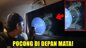 SATU MOBIL DI BANTAI! POCONG BERKELIARAN DI LUAR MOBIL, EXPLORER JALAN ANGKER!! Part 1