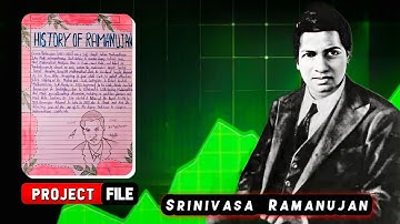 srinivasa ramanujan project file | srinivasa ramanujan maths project work
