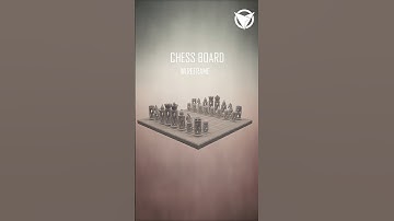 Chess Board 3D Modeling in 3DS Max and V-Ray | 3D Modeling Showreel | Game Asset | The Visual FX