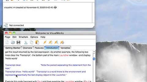 Tutorial: VisualWorks Basic Introduction - Smalltalk Syntax, Part 2