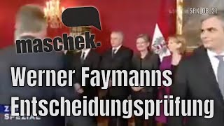 Maschek - Entscheidungsprüfung Faymann - SPX_08_21