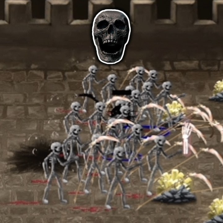 Giant Medusa Vs Marrowkai Army! Stick War 2 Edit #stickwarlegacy #stickwarsaga #shorts