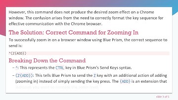Mastering Global Send Keys for Zooming in Chrome with Blue Prism