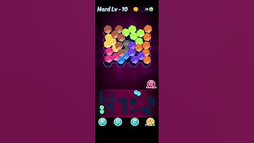 Block! Hexa Puzzle~Blended A block 7 to 9 levels~ level-10