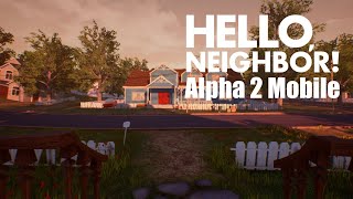 Hello Neighbor Alpha 2 For Android Gameplay   Basement