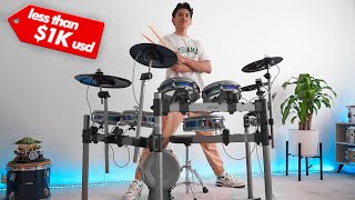 This Drum Set looks and sounds insanely good! | Simmons Titan 70