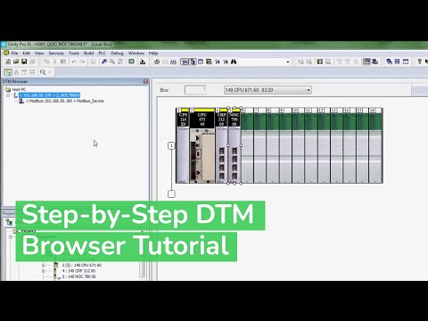 Setting Up DTM Browser for ModbusTCP Communication | Schneider Electric Support