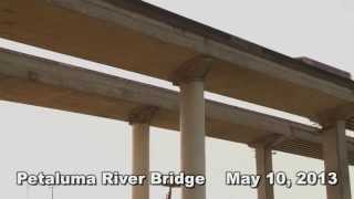 Caltrans -Petaluma River area construction sites