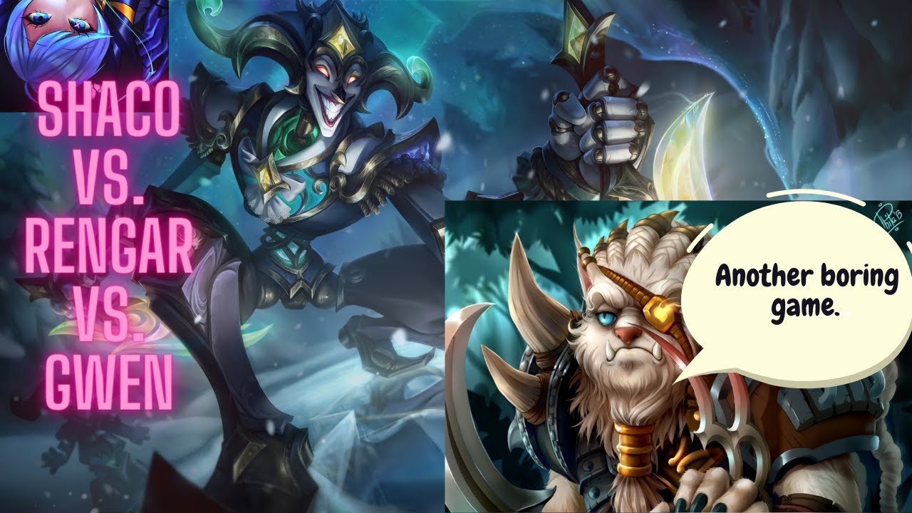 AP Shaco support carry!! Of course we won the game. Patch 13.10 game play!