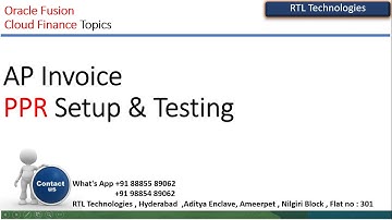 Oracle Fusion Cloud Finance | AP Supplier setup | PPR Setup | Real Time Scenarios | Paygroup setup
