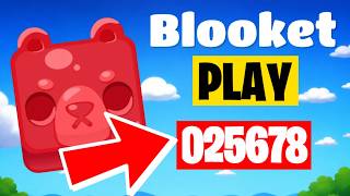 BLOOKET LIVE! JOIN NOW CUSTOM CODES