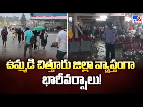 ఉమ్మడి చిత్తూరు జిల్లా వ్యాప్తంగా భారీవర్షాలు! | Heavy Rains - TV9 - TV9
