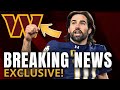  exclusive the news that will shake up the commanders fans  washington commanders news