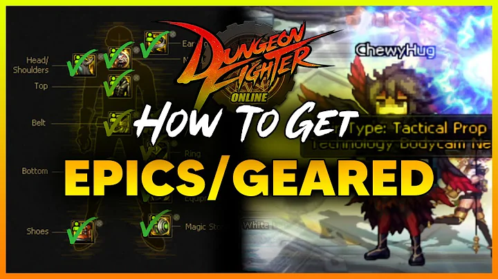 DFO – How to get Geared! Lvl 110 Epics Acquisition Guide [Dungeon Fighter Online] - DayDayNews