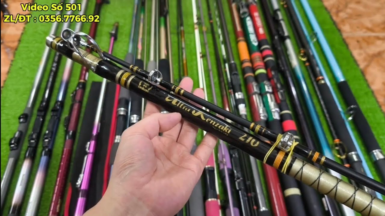Video No. 501: 3.25m Catfish Fishing Rod - Japan Shimano Iso X