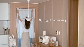 картинка: весна Homemaking l Чистый и организованный со мной