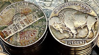 Finding A Buffalo Nickel In 67 Rolls