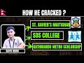 How i cracked sos college st xaviers college kathmandu metro schlorship  kavya regmi 