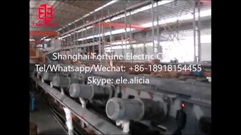 Steel billet continuous casting machine and rebar rolling machine