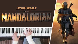 Main Theme - STAR WARS: The Mandalorian || PIANO COVER