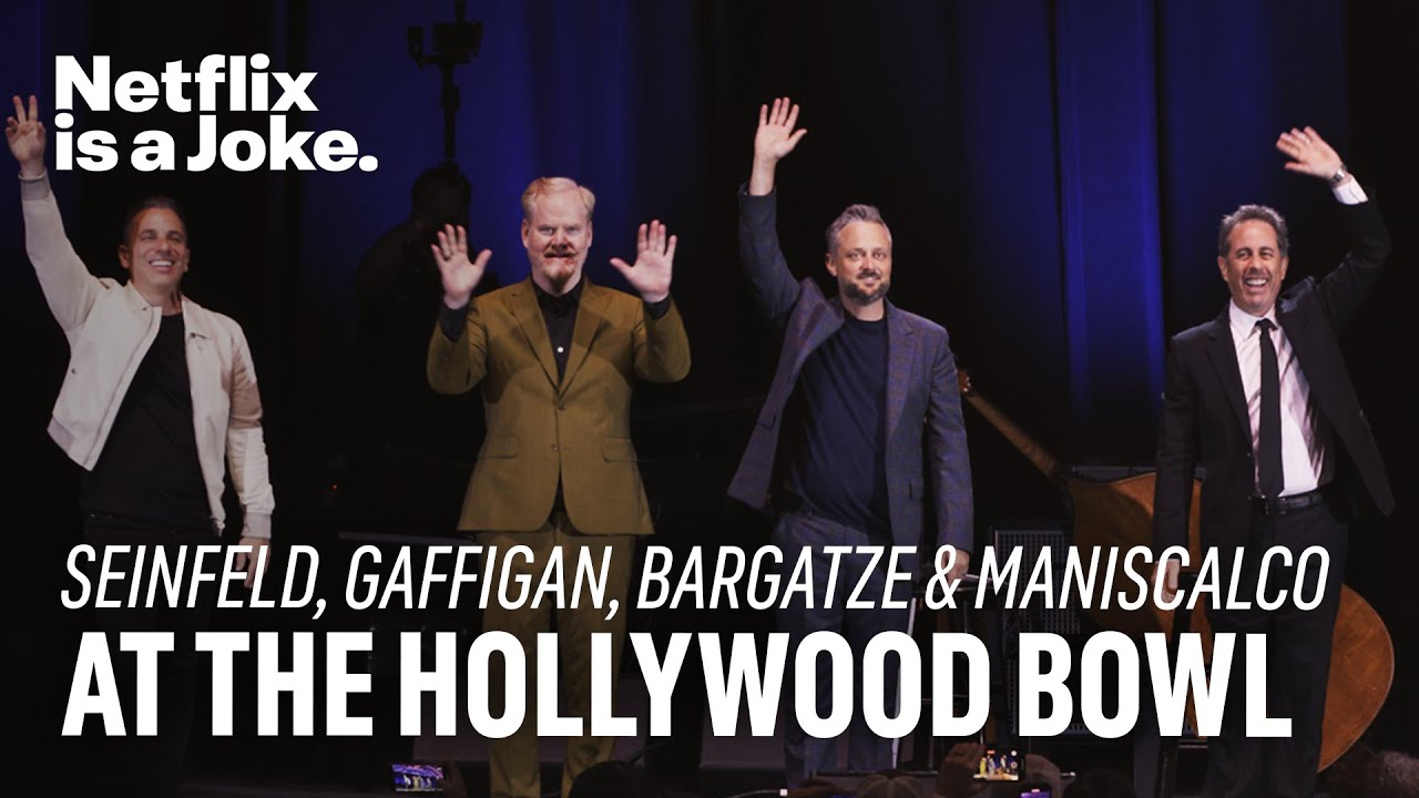 Seinfeld, Gaffigan, Bargatze, Maniscalco at Hollywood Bowl - Netflix Is A Joke Fest