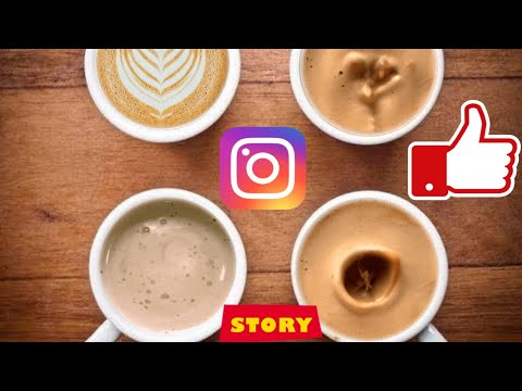 Hareketli Kahve Efekti Nasıl Yapılır / İnstagram Story İdeas