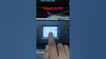 Epson L6190 L6270 #maintenance Box Reset #setting reset