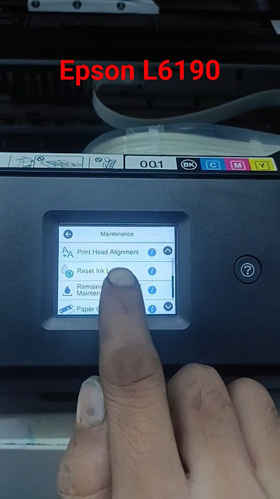 Epson L6190 L6270 #maintenance Box Reset #setting reset