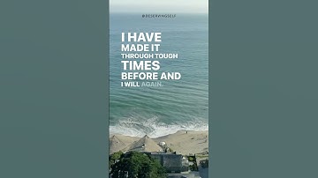 How To Affirm Yourself And Stop The Negative Self Talk: You deserve better 🥰 #shorts