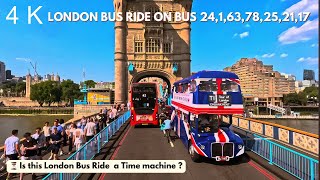 ⏳ Is this London Bus Ride  a Time machine ?