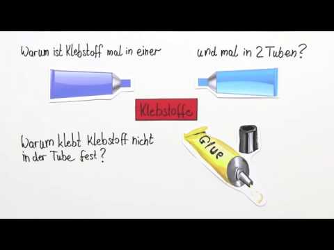Klebstoffe Chemie Organische Verbindungen Eigenschaften Und Reaktionen Youtube