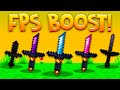 TOP 5 MCPE PVP TEXTURE PACKS! | FPS BOOST! (1.19+) Minecraft Bedrock