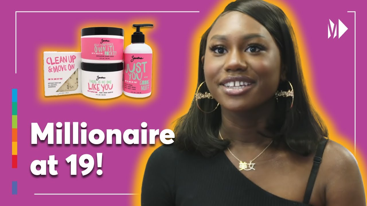 The Teen Entrepreneur Behind a $1.2M Beauty Empire - YouTube